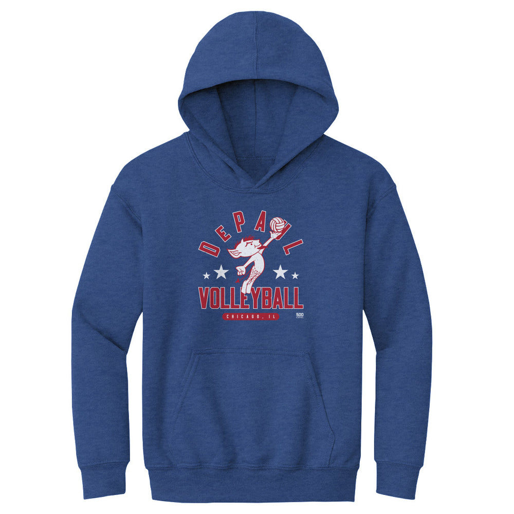 DePaul Blue Demons Vintage Volleyball WHT (ONLINE ORDER ONLY)