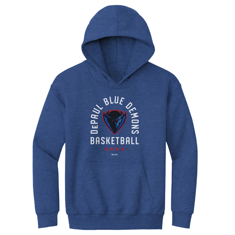 DePaul Blue Demons Basketball Arc WHT (ONLINE ORDER ONLY)