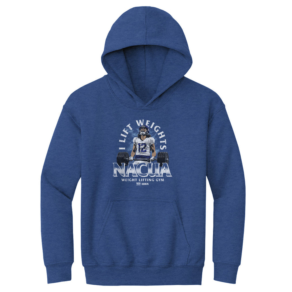 Puka Nacua Los Angeles R I Lift Weights WHT (ONLINE ORDER ONLY)