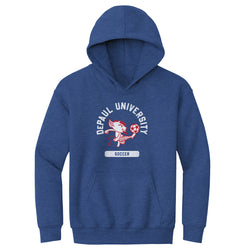 DePaul Blue Demons Mascot Soccer WHT (ONLINE ORDER ONLY)