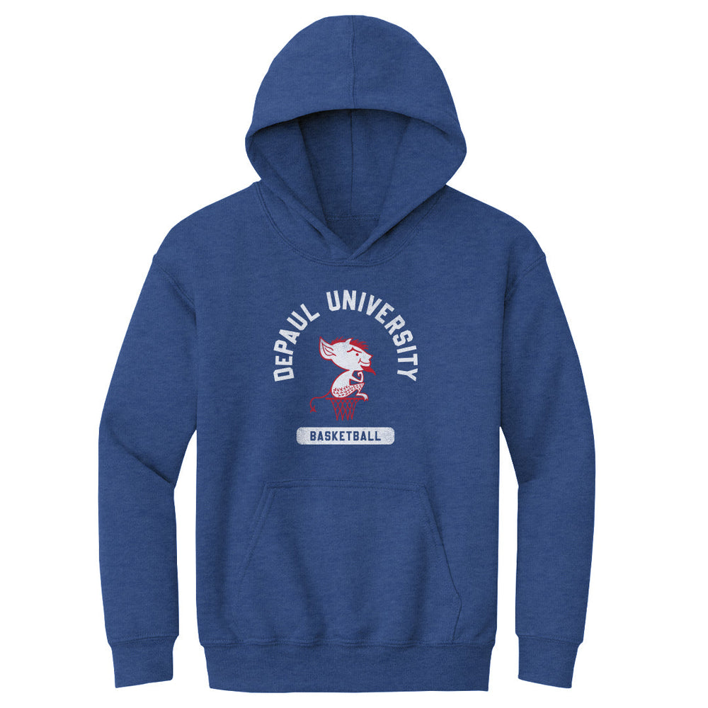 DePaul Blue Demons Mascot Basketball WHT (ONLINE ORDER ONLY)