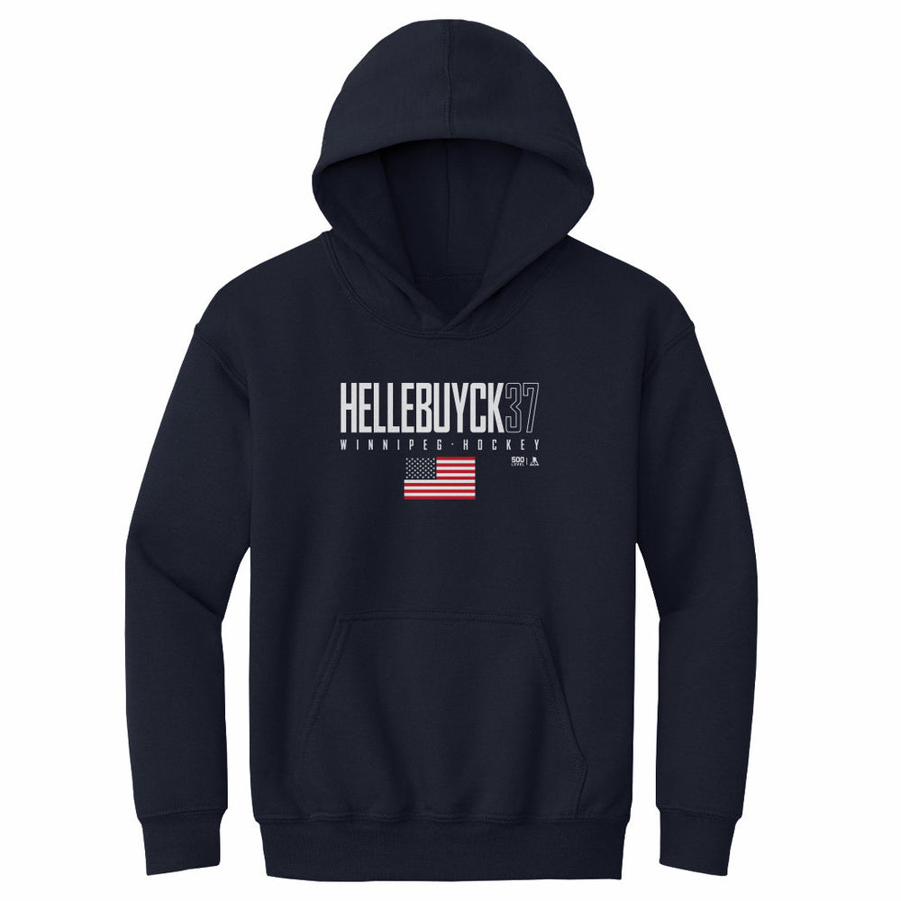 Connor Hellebuyck Winnipeg USA Elite WHT (ONLINE ORDER ONLY)