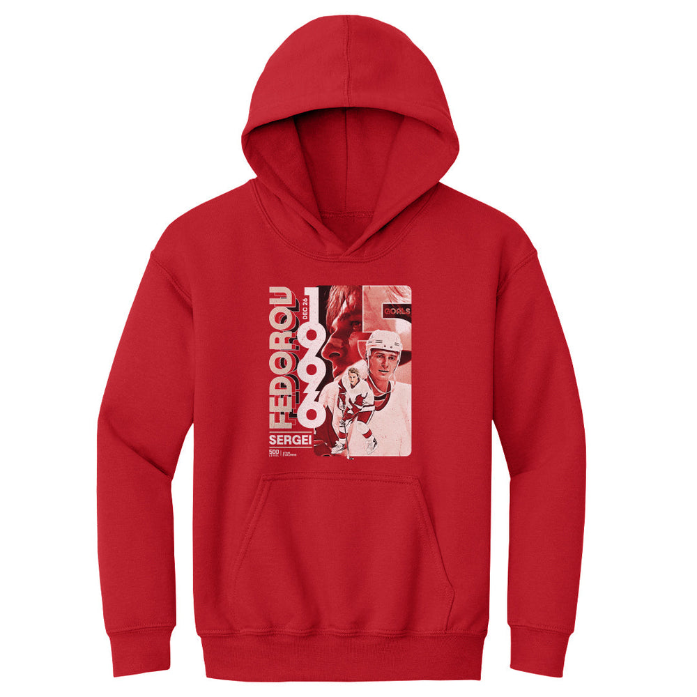 Sergei Fedorov Detroit 5 Goal Game 1996 WHT (ONLINE ORDER ONLY)