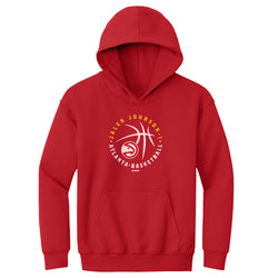 Jalen Johnson Atlanta Hawks Player Ball WHT (ONLINE ORDER ONLY)