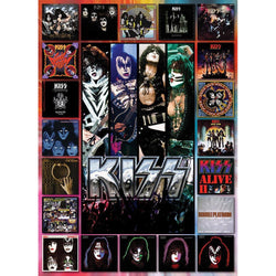 KISS The Albums 1000 Piece Jigsaw Puzzle Eurographics (ONLINE ORDER ONLY)