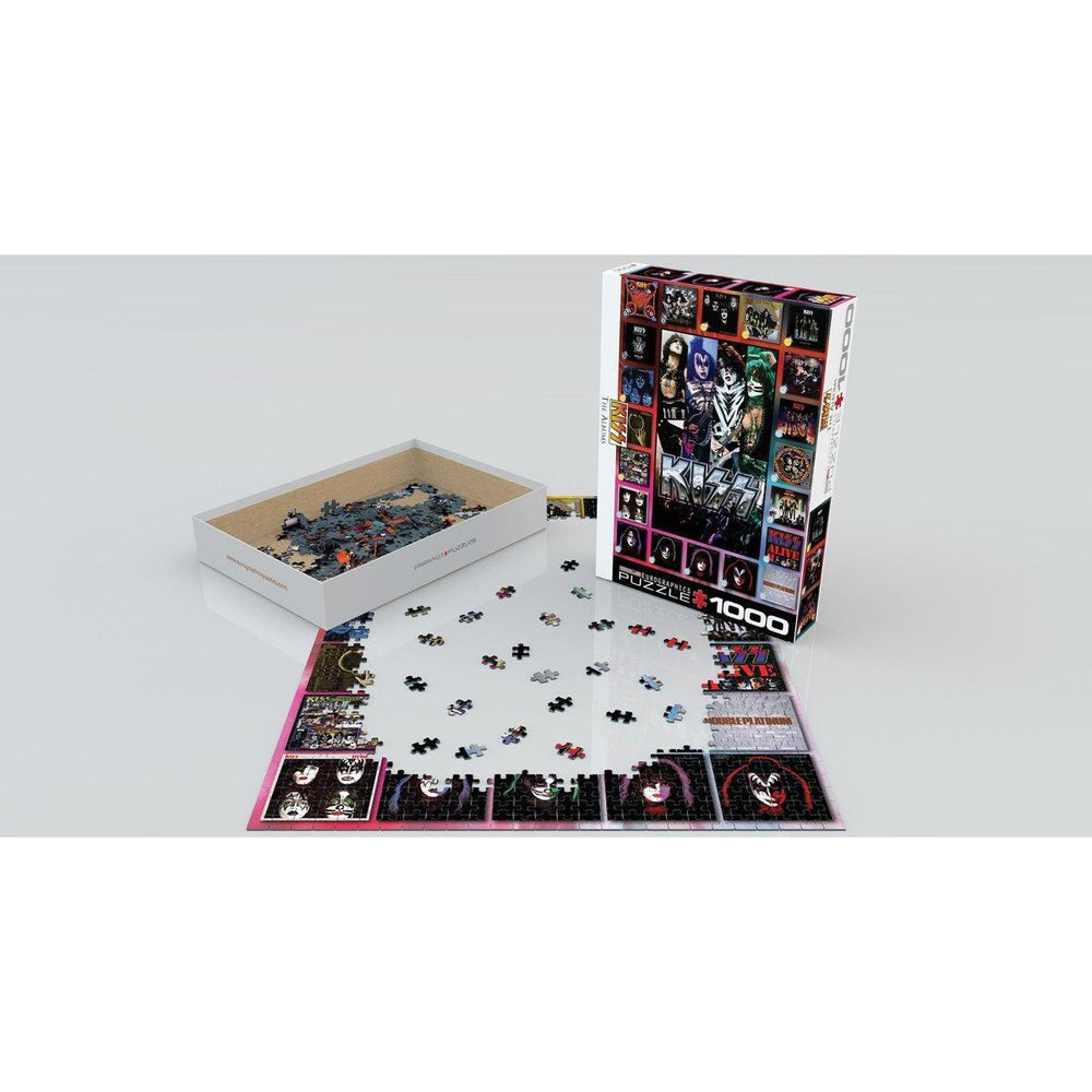 KISS The Albums 1000 Piece Jigsaw Puzzle Eurographics (ONLINE ORDER ONLY)