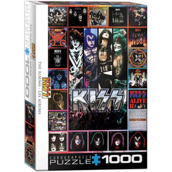 KISS The Albums 1000 Piece Jigsaw Puzzle Eurographics (ONLINE ORDER ONLY)