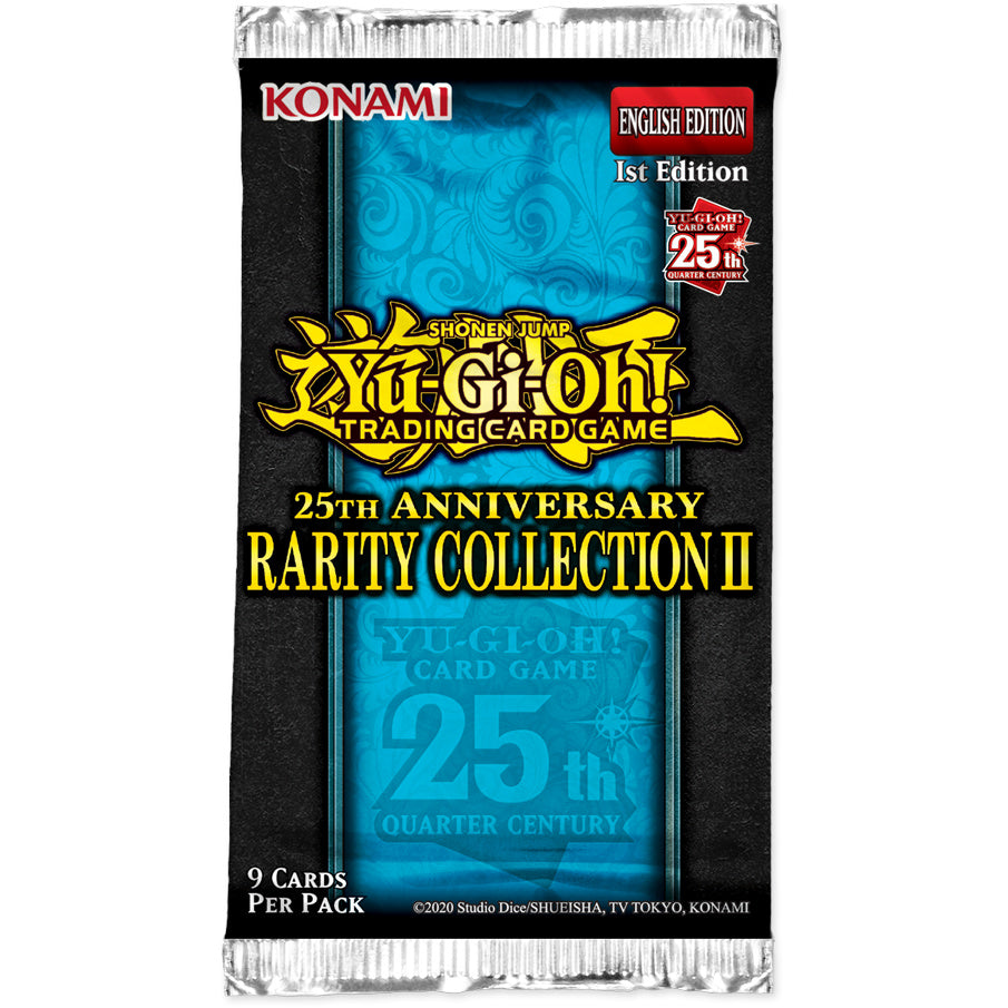 Yu-Gi-Oh! Trading Card Game: 25th Anniversary Rarity Collection II Booster Pack (9 Cards) (ONLINE ORDER ONLY)