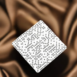KOP07289 White Opaque Dice Black Pips D6 8mm (5/16in) Bulk Pack of 200 (ONLINE ORDER ONLY)