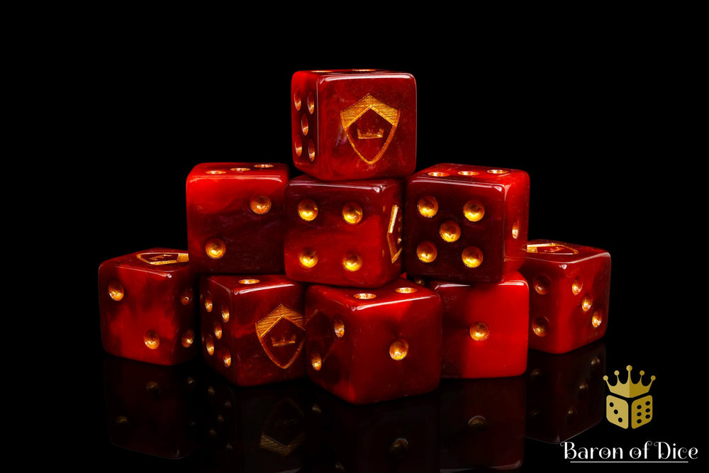 Kings of War: Imperial Dwarves - Official Dice Set (ONLINE ORDER ONLY)