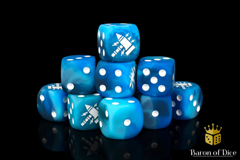 Kings of War: Riftforged Orcs - Official Dice Set (ONLINE ORDER ONLY)