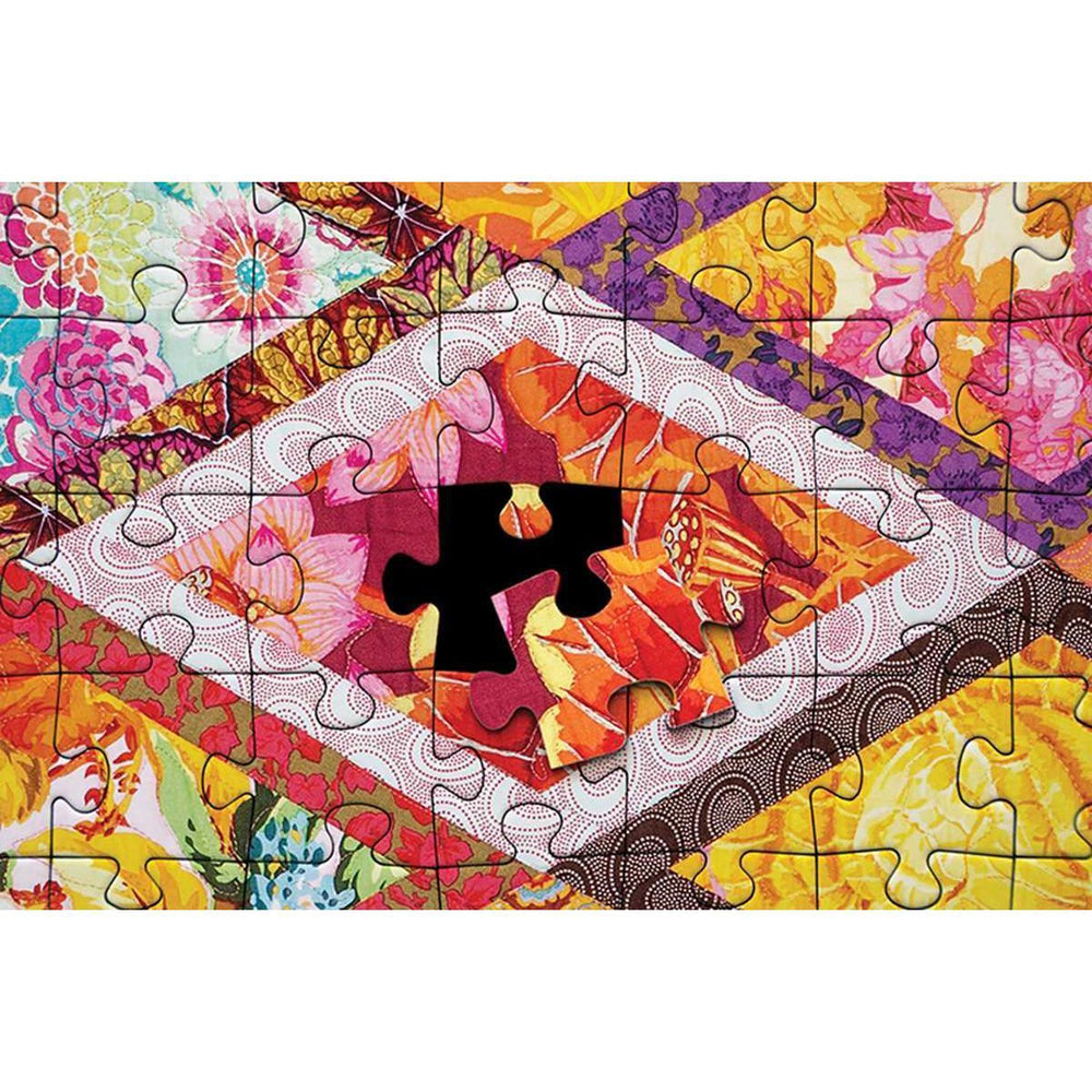 Kaffe Fassett's Diamond Quilt 1000 Piece Jigsaw Puzzle C&T (ONLINE ORDER ONLY)