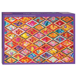 Kaffe Fassett's Diamond Quilt 1000 Piece Jigsaw Puzzle C&T (ONLINE ORDER ONLY)
