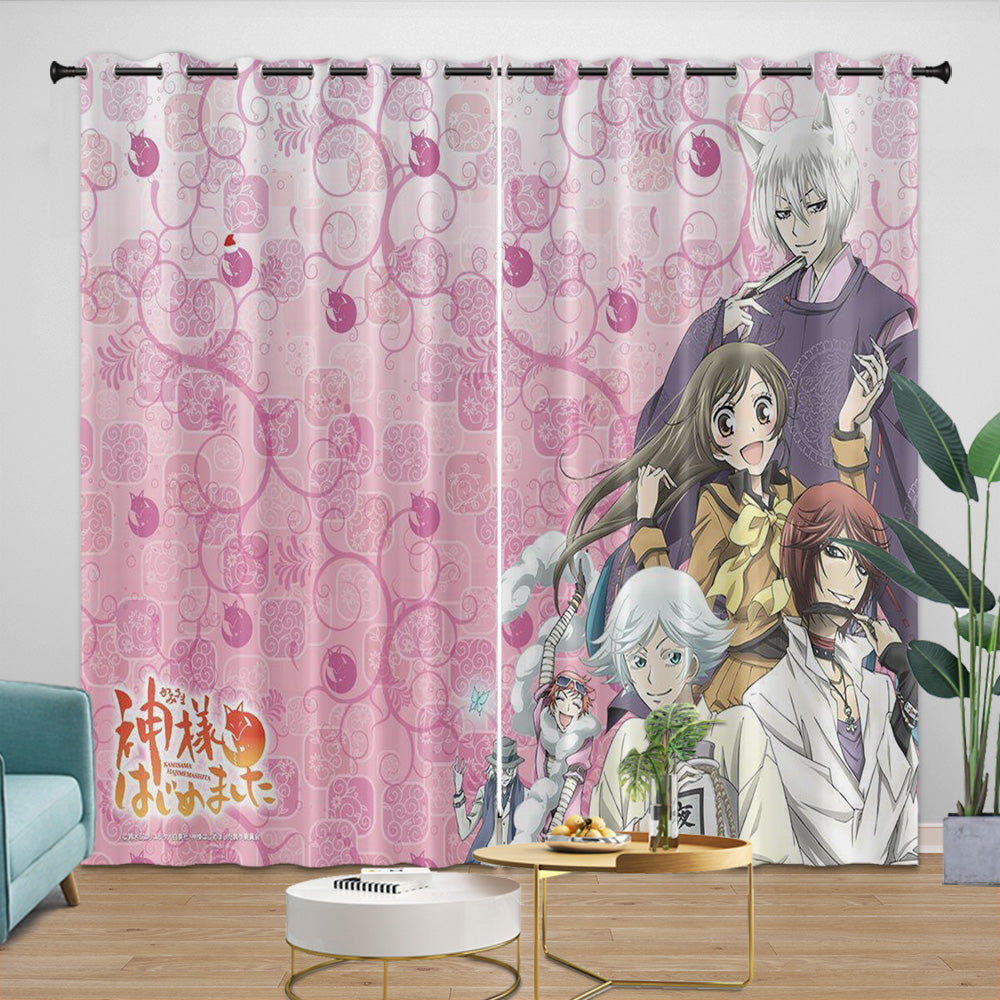 Kamisama Kiss Curtains Blackout Window Drapes Room Decoration (Online Order Only)