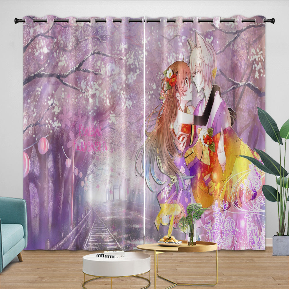Kamisama Kiss Curtains Blackout Window Drapes Room Decoration (Online Order Only)