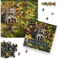 Ken Follett: The Kingsbridge 1000 Piece Jigsaw Puzzle Laurence King (ONLINE ORDER ONLY)