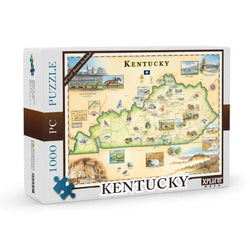 Kentucky 1000 Piece Jigsaw Puzzle Xplorer Maps (ONLINE ORDER ONLY)