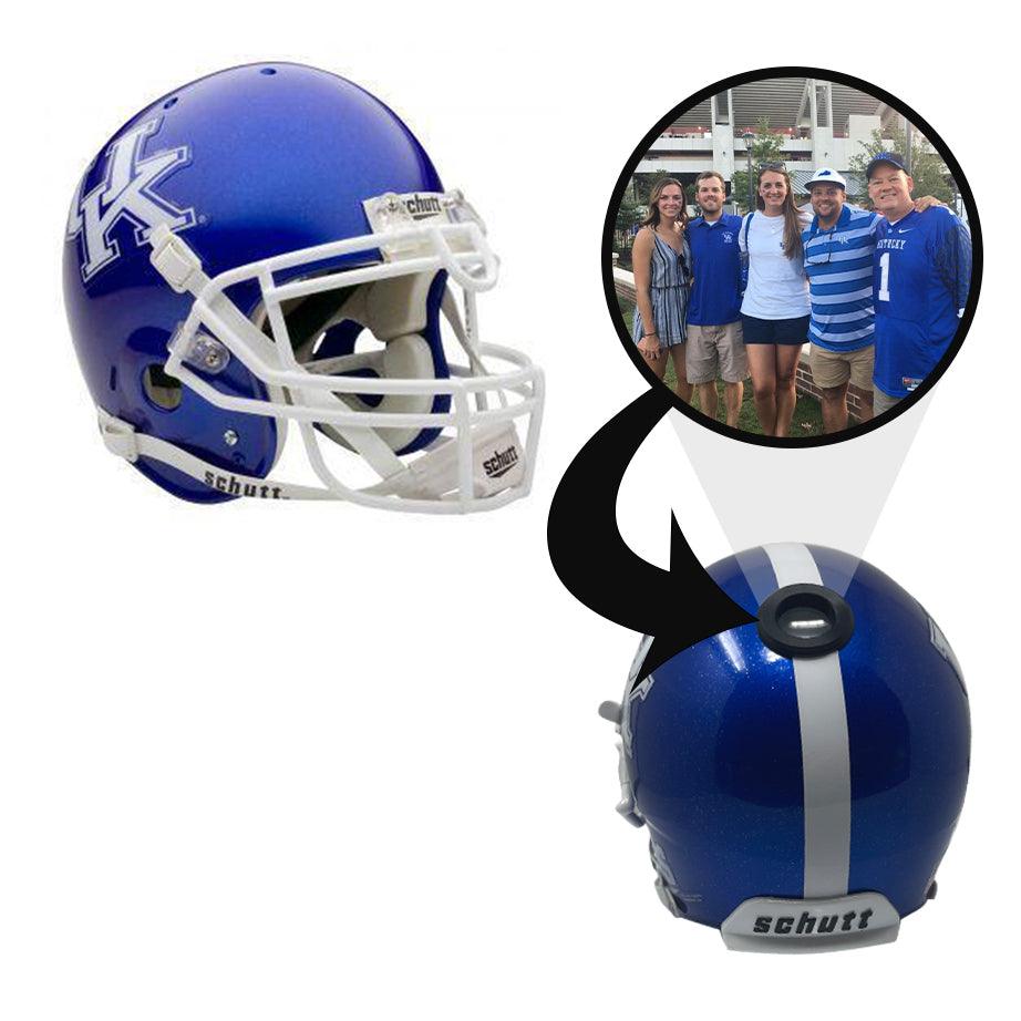 Kentucky Wildcats College Football Collectible Mini Helmet - Picture Inside (Online Order Only) (ONLINE ORDER ONLY)