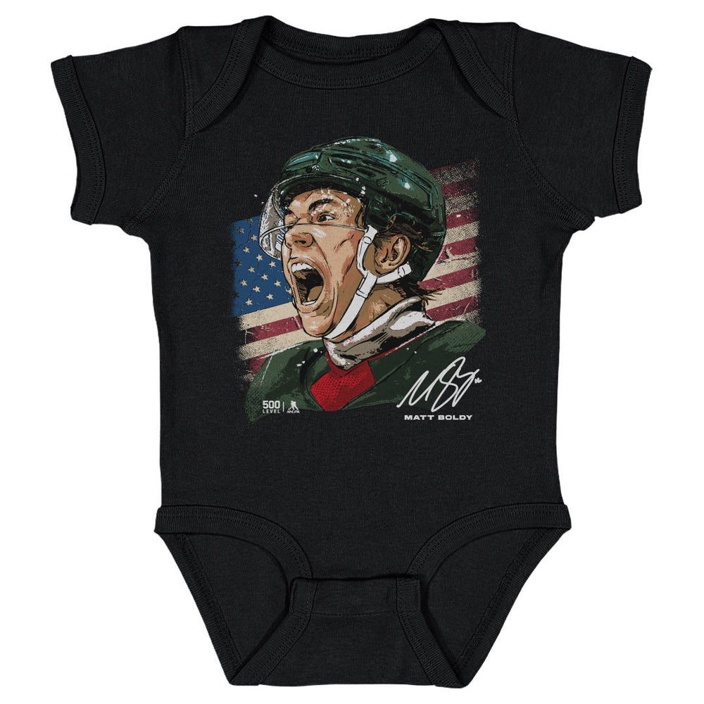 Matt Boldy Minnesota USA Portrait WHT (ONLINE ORDER ONLY)
