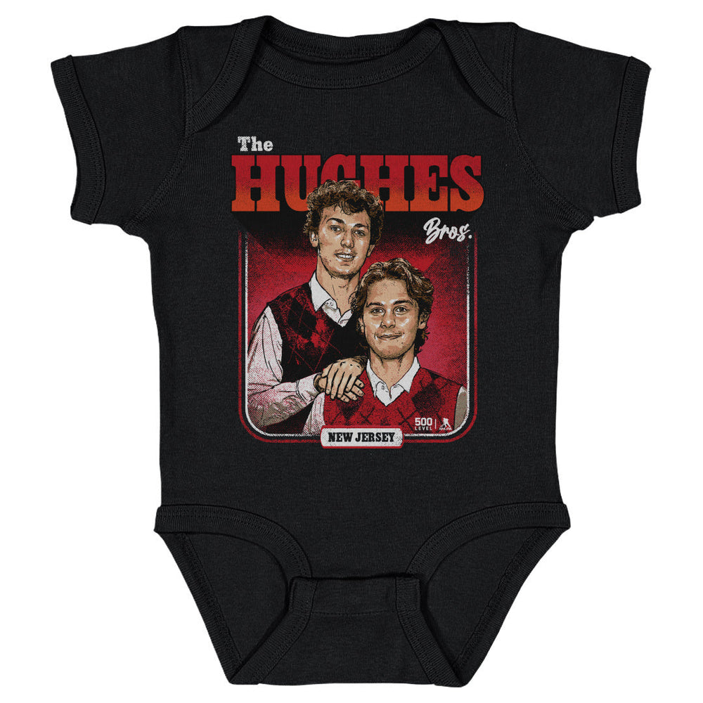 Luke Hughes & Jack Hughes New Jersey Step Brothers WHT (ONLINE ORDER ONLY)