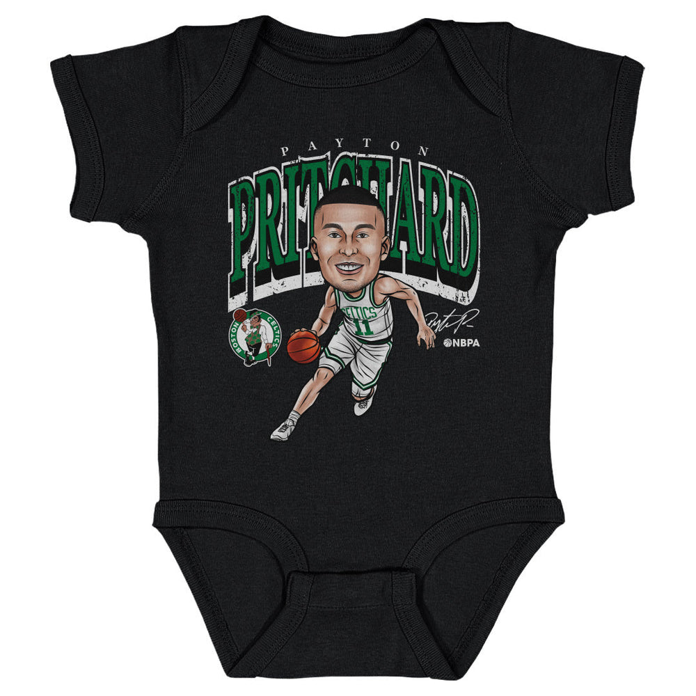 Payton Pritchard Boston Celtics Cartoon WHT (ONLINE ORDER ONLY)