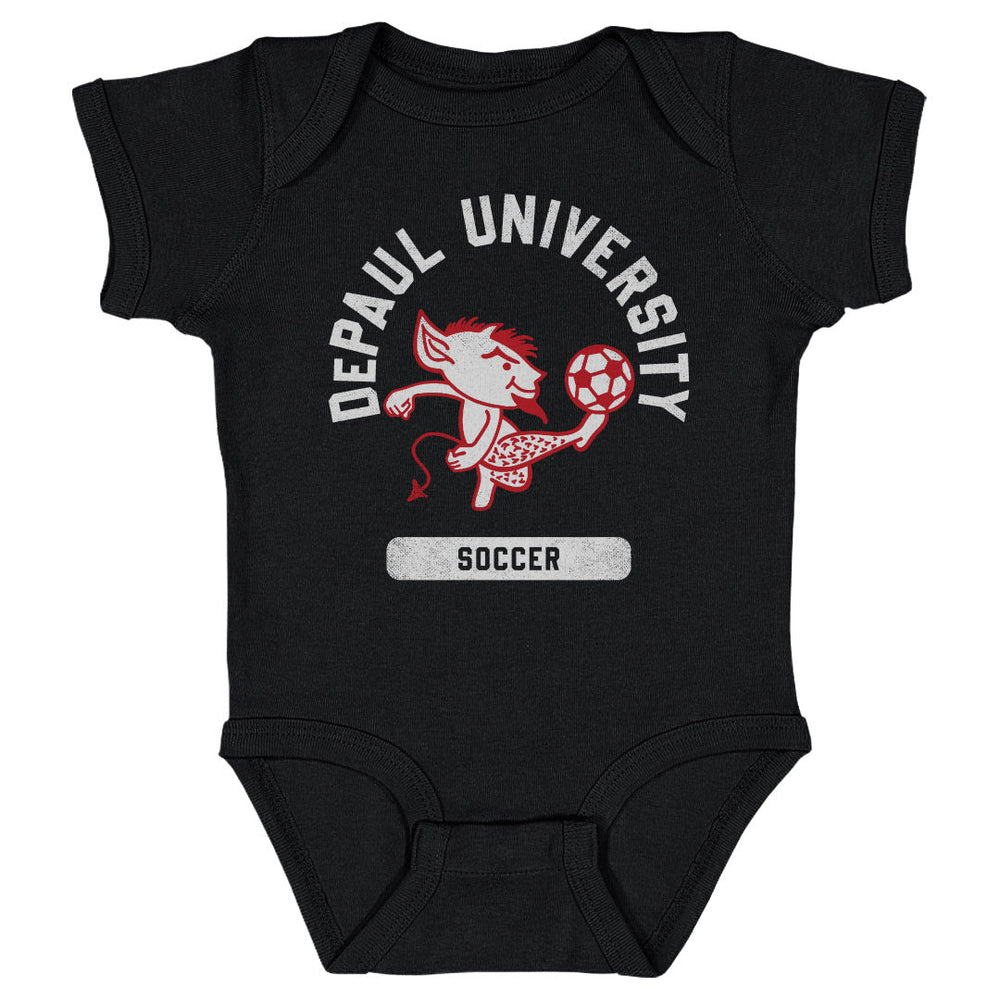 DePaul Blue Demons Mascot Soccer WHT (ONLINE ORDER ONLY)