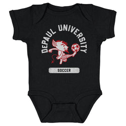 DePaul Blue Demons Mascot Soccer WHT (ONLINE ORDER ONLY)