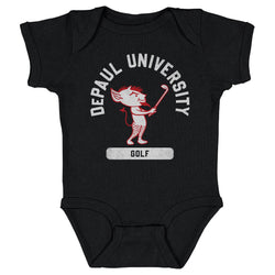 DePaul Blue Demons Mascot Golf WHT (ONLINE ORDER ONLY)