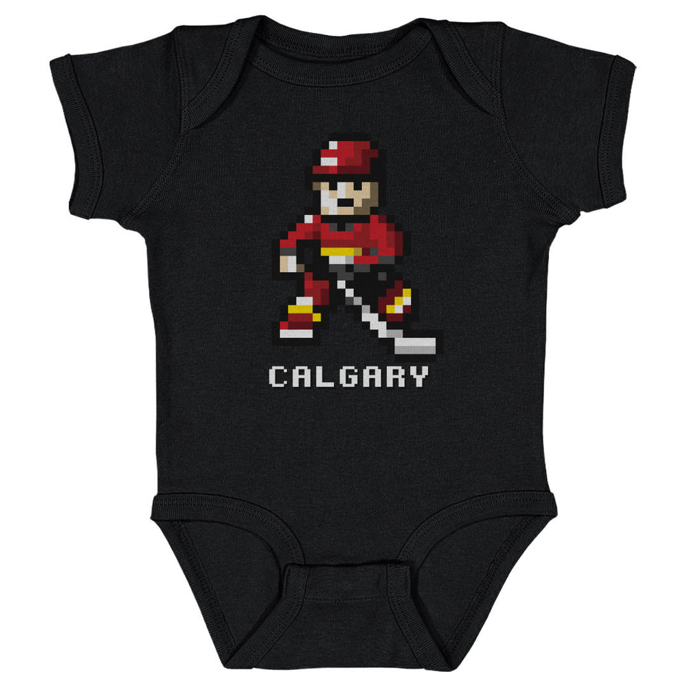 Calgary Hockey 8-bit WHT (ONLINE ORDER ONLY)
