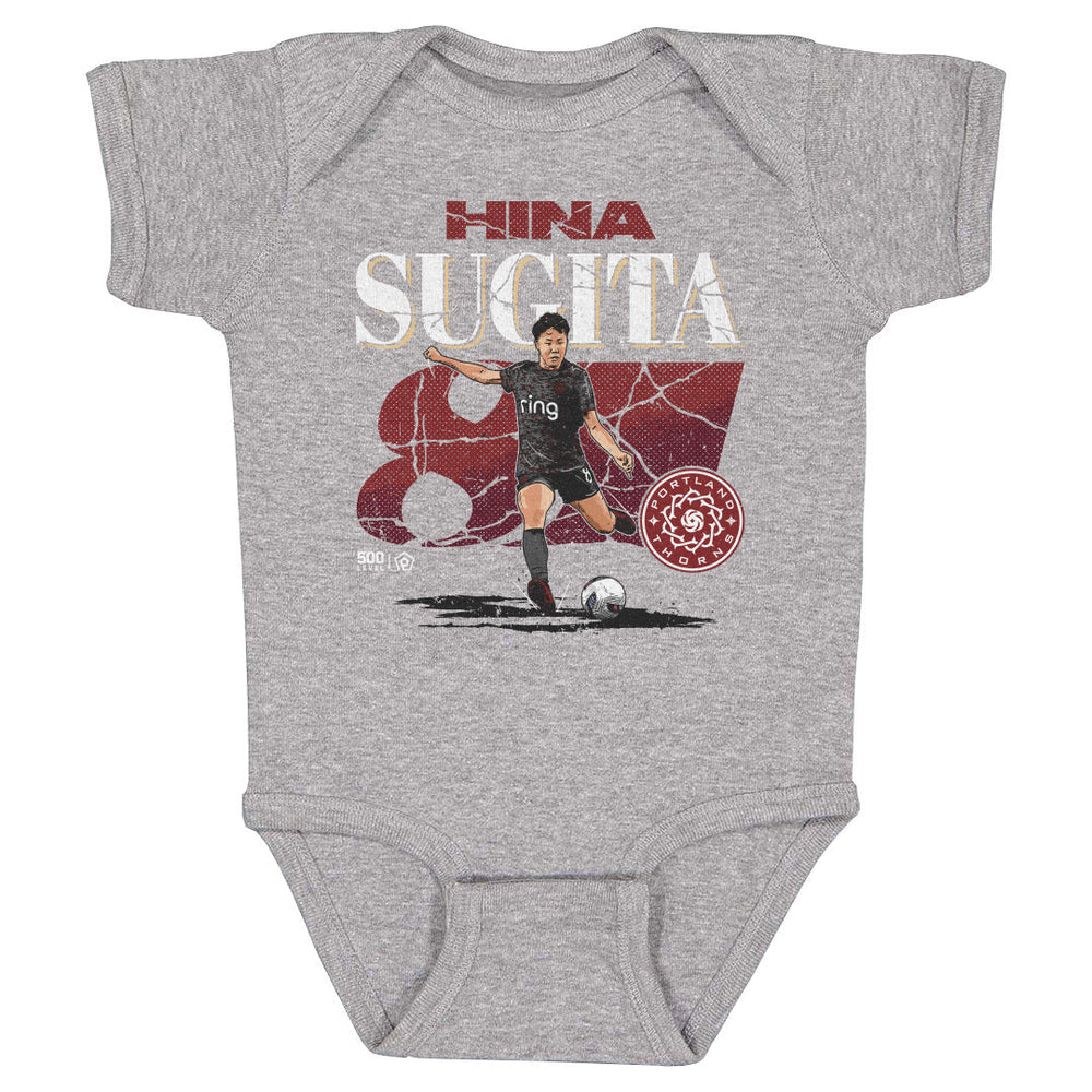 Hina Sugita Portland Thorns FC Cracked Number WHT (ONLINE ORDER ONLY)