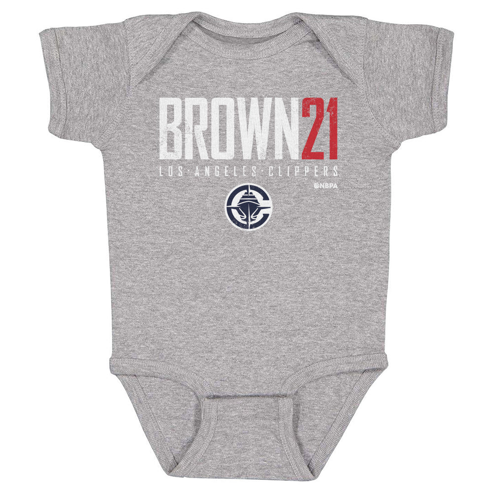 Kobe Brown Los Angeles Clippers Elite WHT (ONLINE ORDER ONLY)