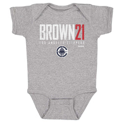 Kobe Brown Los Angeles Clippers Elite WHT (ONLINE ORDER ONLY)