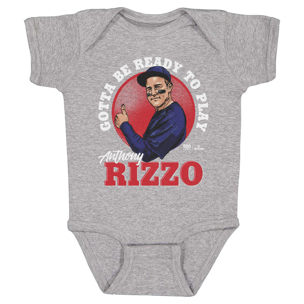 Anthony Rizzo Chicago C Ready To Play W WHT (ONLINE ORDER ONLY)