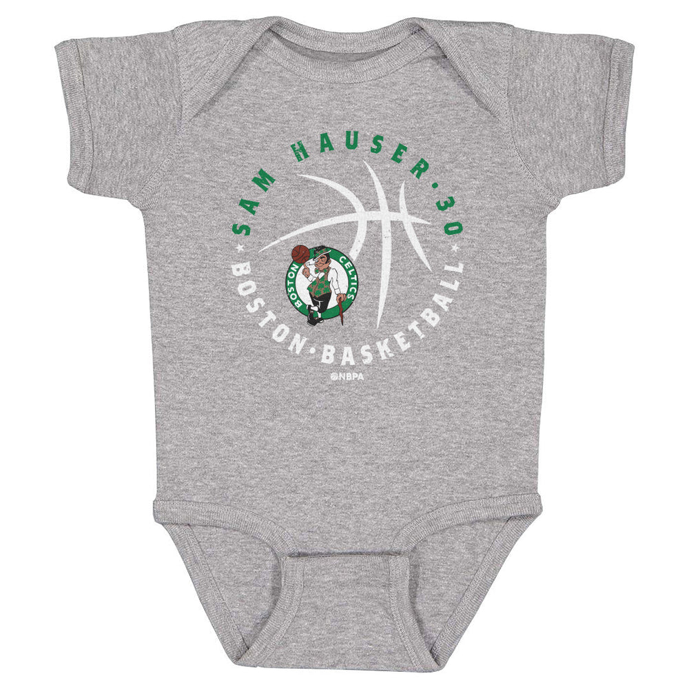 Sam Hauser Boston Celtics Player Ball WHT (ONLINE ORDER ONLY)