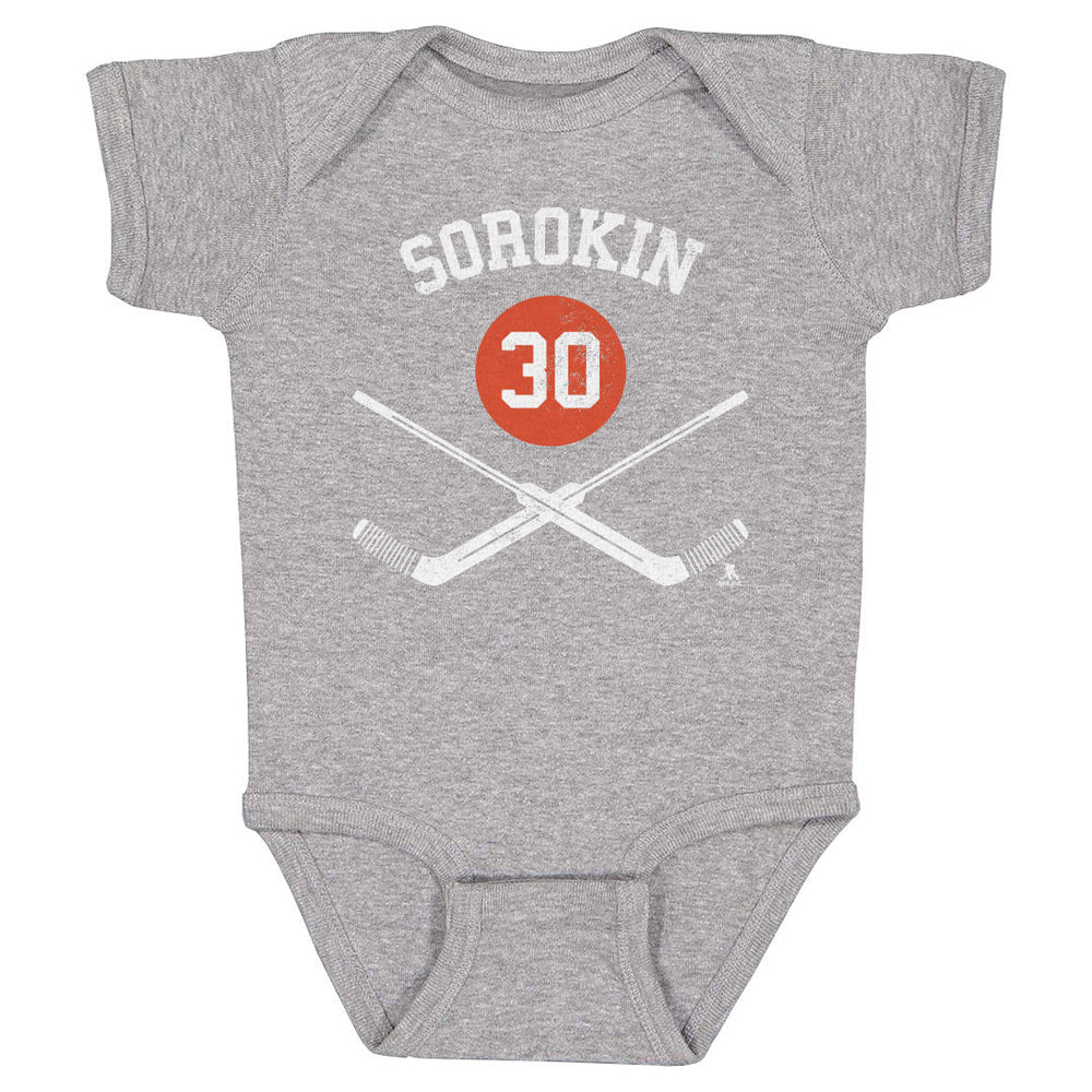 Ilya Sorokin New York I Goalie Sticks WHT