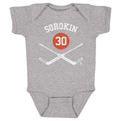 Ilya Sorokin New York I Goalie Sticks WHT