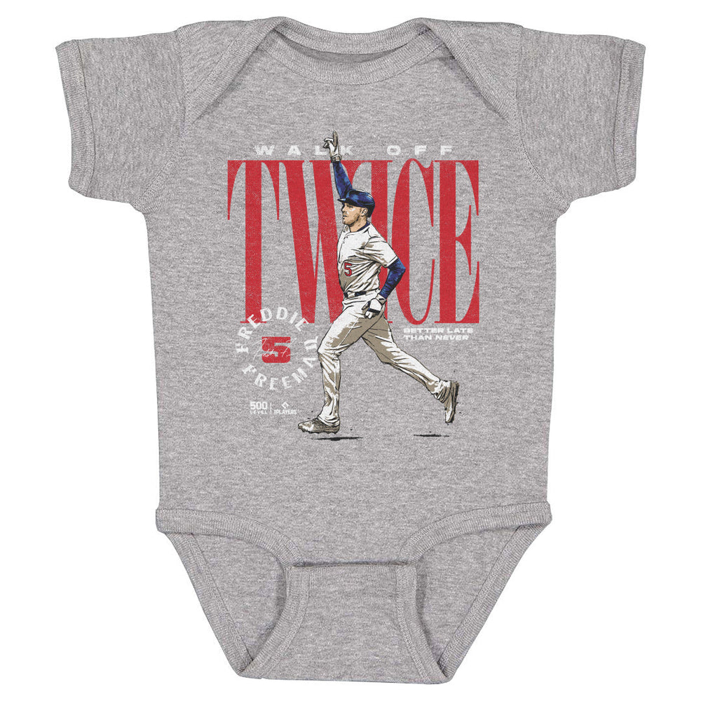 Freddie Freeman Los Angeles D Walk Off Twice WHT (ONLINE ORDER ONLY)