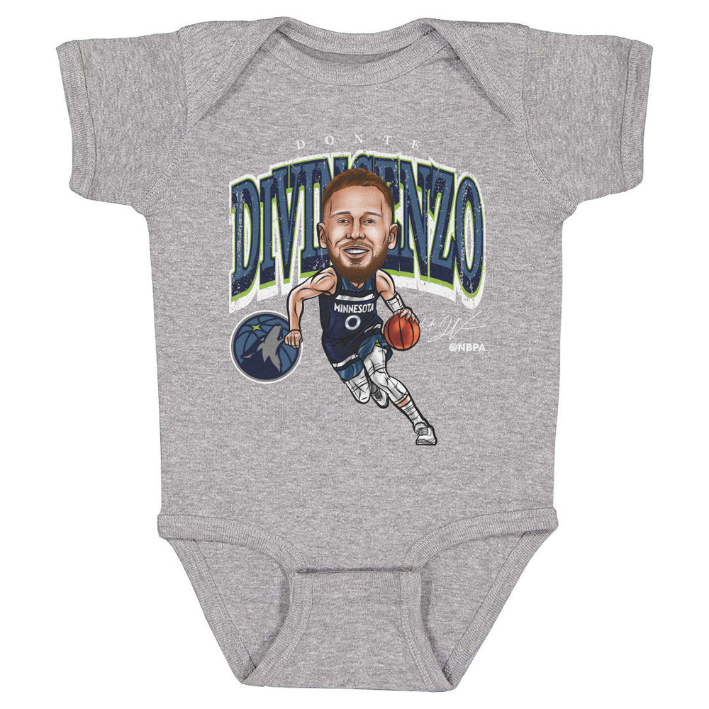 Donte DiVincenzo Minnesota Timberwolves Cartoon NBA WHT (ONLINE ORDER ONLY)