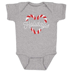 Christmas Candy Cane Heart WHT (ONLINE ORDER ONLY)