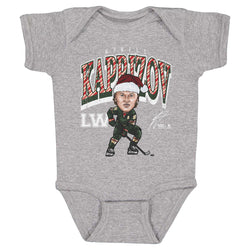 Kirill Kaprizov Minnesota Cartoon Santa Hat WHT (ONLINE ORDER ONLY)