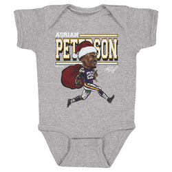 Adrian Peterson Minnesota Cartoon Santa Hat WHT (ONLINE ORDER ONLY)