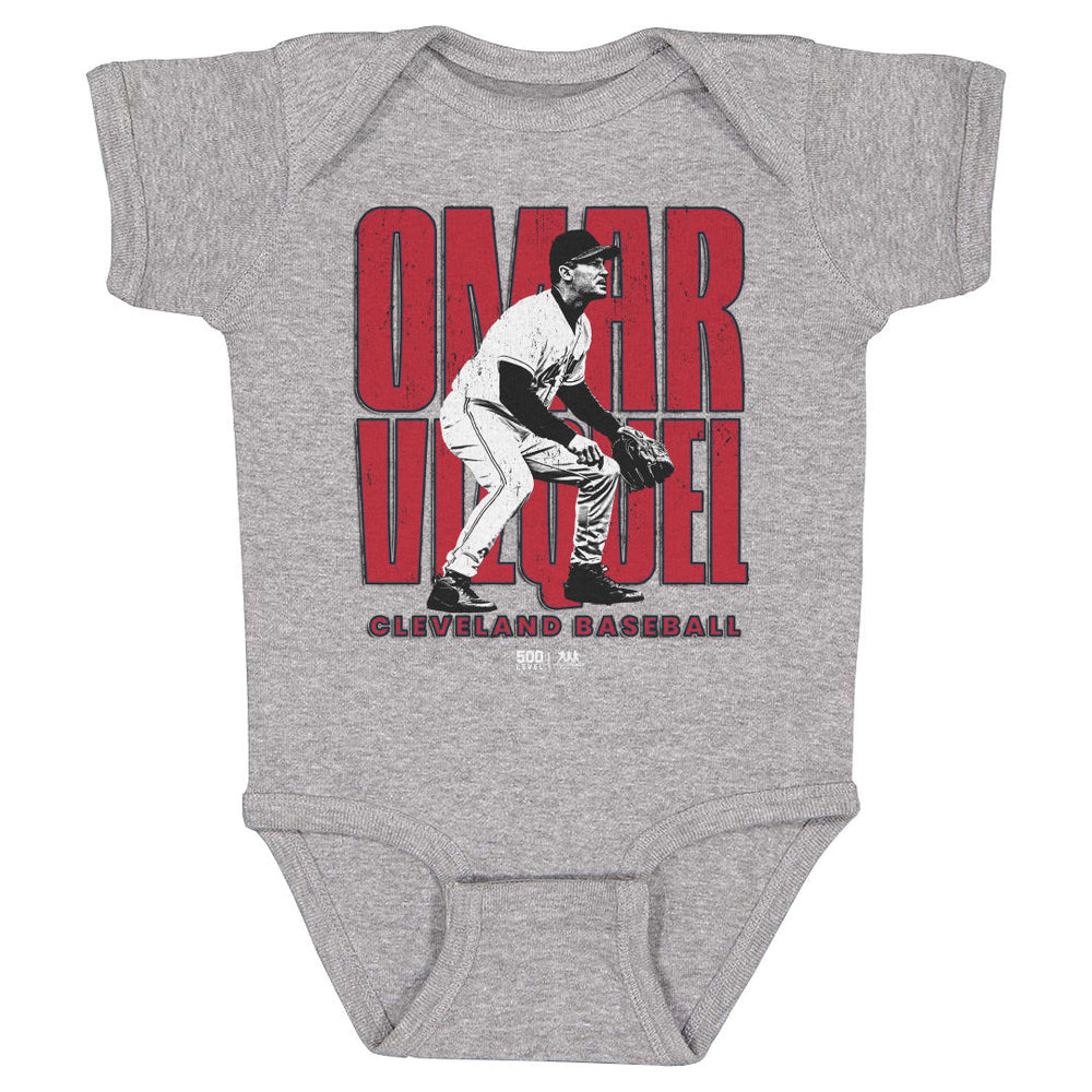 Omar Vizquel Cleveland Player Name WHT (ONLINE ORDER ONLY)