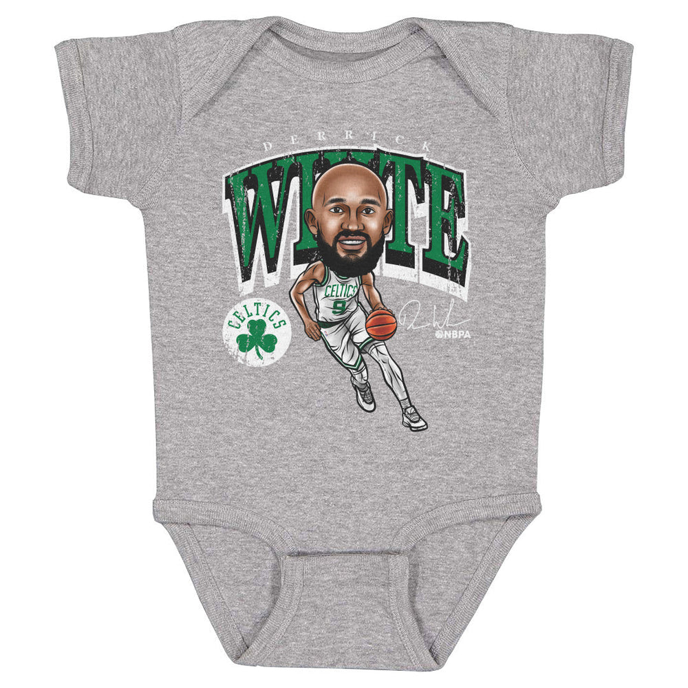 Derrick White Boston Celtics Cartoon WHT (ONLINE ORDER ONLY)