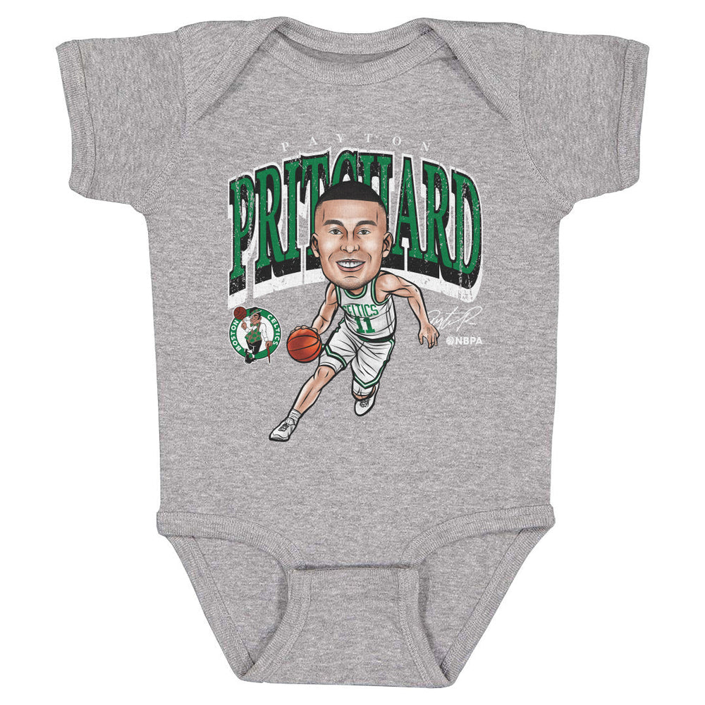 Payton Pritchard Boston Celtics Cartoon WHT (ONLINE ORDER ONLY)