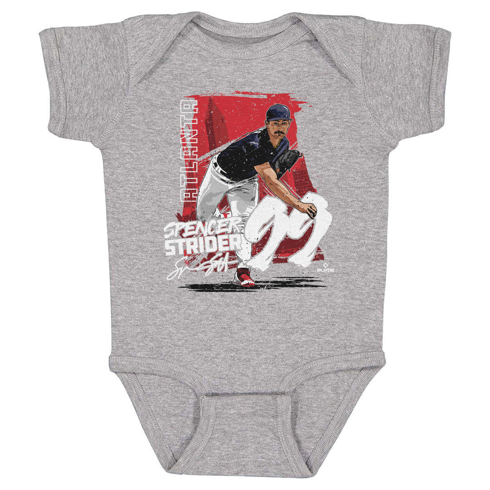Spencer Strider Atlanta State WHT (ONLINE ORDER ONLY)