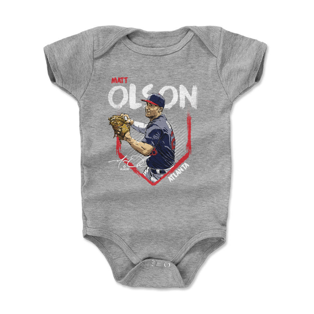 Matt Olson Atlanta Base WHT (ONLINE ORDER ONLY)