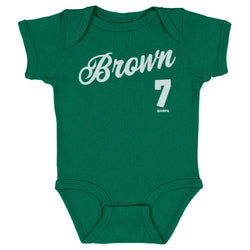 Jaylen Brown Boston Script WHT (ONLINE ORDER ONLY)