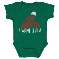 Christmas Dear Santa I Want It All WHT (ONLINE ORDER ONLY)
