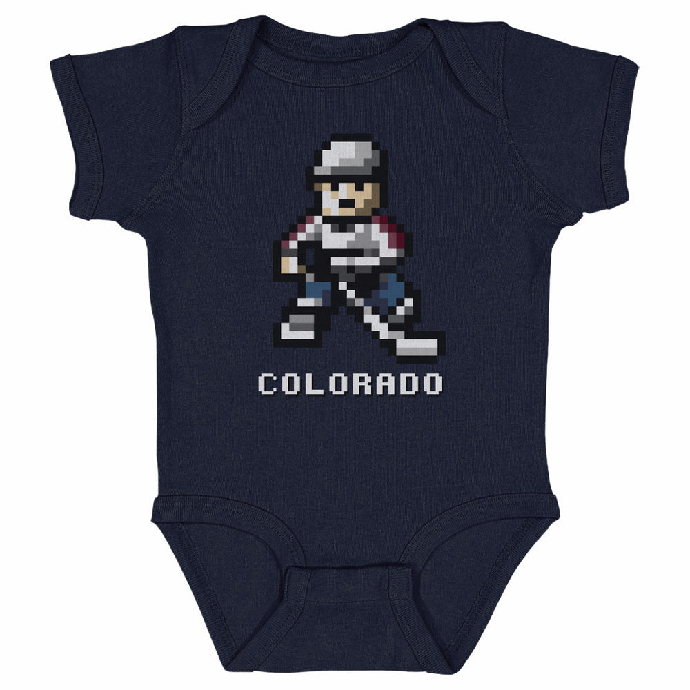 Colorado Hockey 8-bit WHT (ONLINE ORDER ONLY)