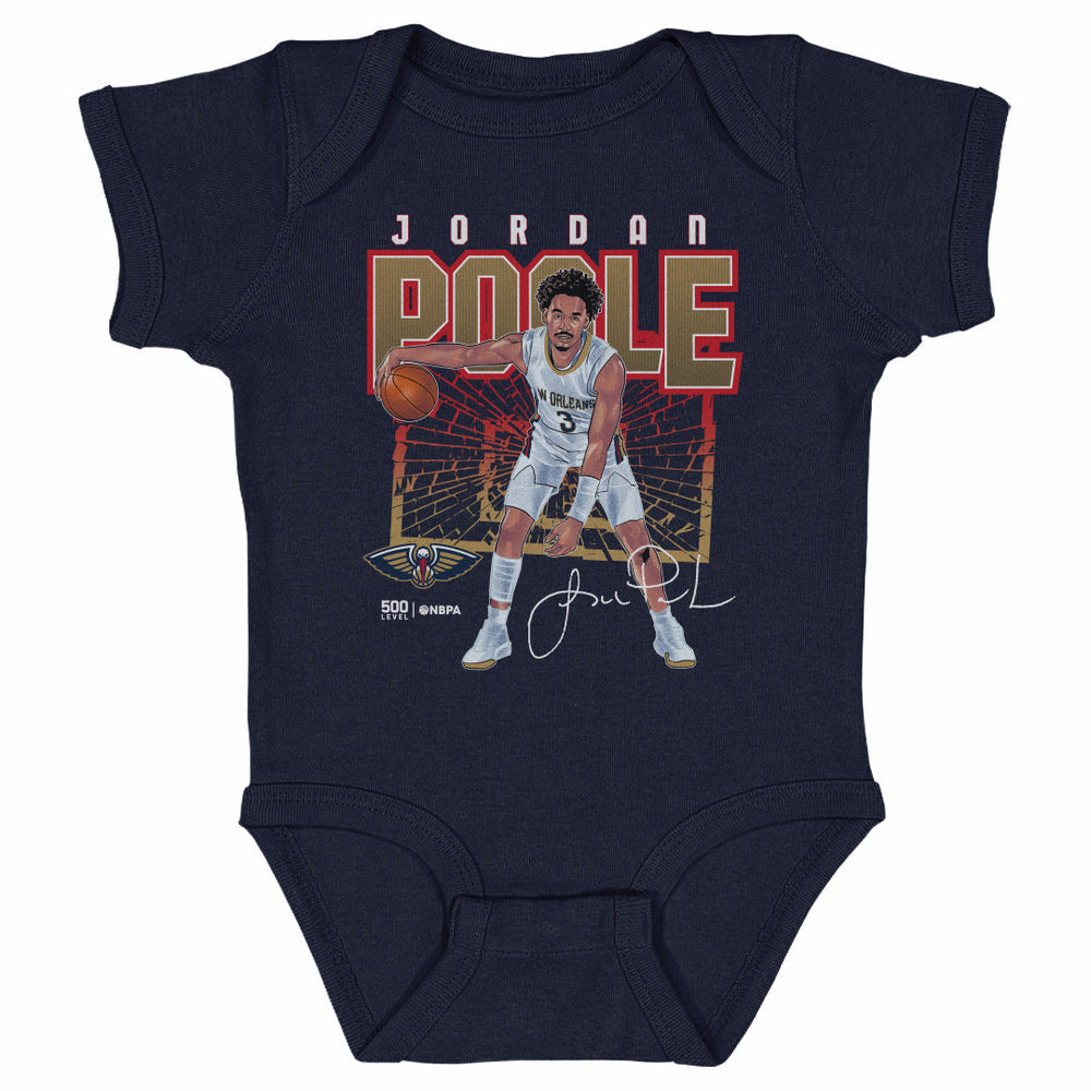 Jordan Poole New Orleans Pelicans Shattered WHT (ONLINE ORDER ONLY)